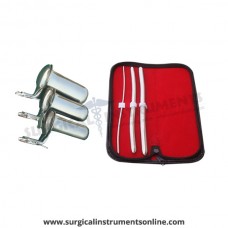 Hegar uterine dilator 3 pieces set,3-4, 9-10, 11-12, collin 3pcs